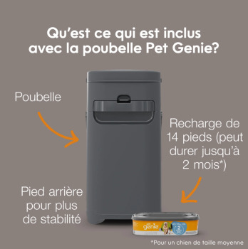 Poubelle à déchets pour chiens - Pet Genie