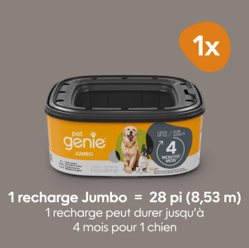 Recharge de sac à poubelle à déchets pour chiens - Pet Genie