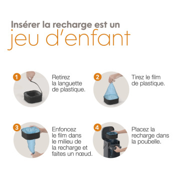 Recharge de sac à poubelle à déchets pour chiens - Pet Genie