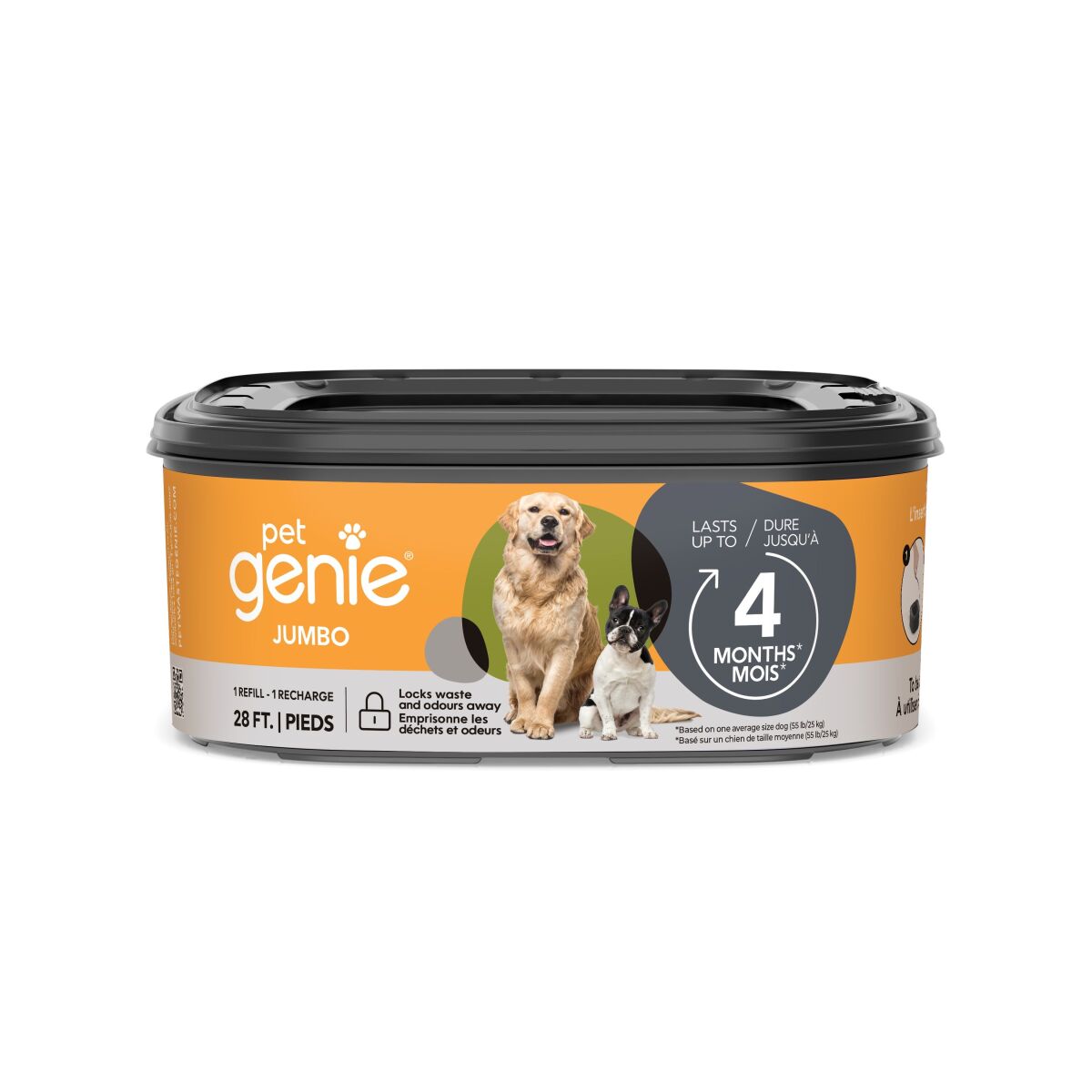 Ga1021 - Recharge de sac à poubelle à déchets pour chiens - Pet Genie