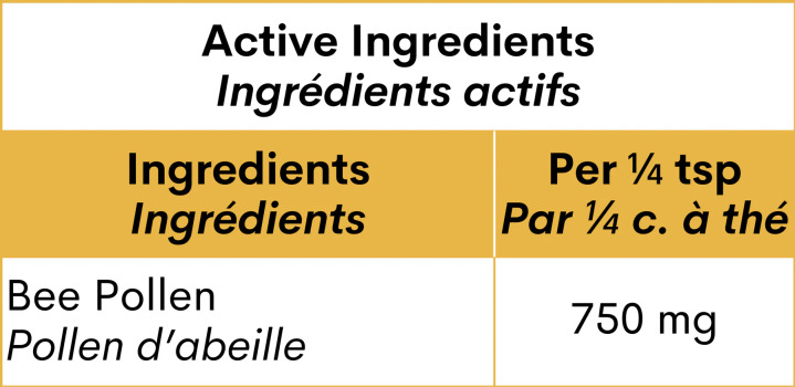 Pollen d'abeille pour animaux - Blends for Life
