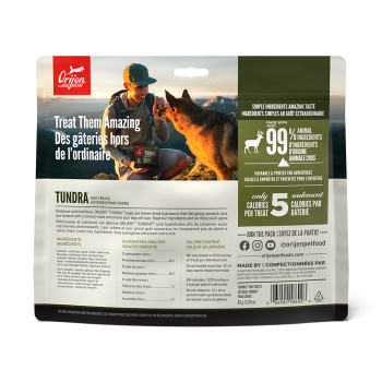 Gâteries lyophilisées recette tundra pour chien - ORIJEN