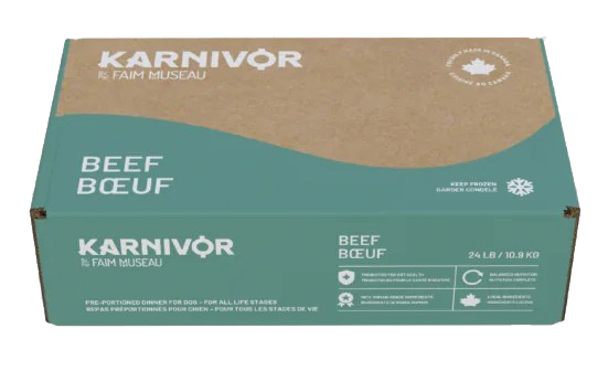 Fm303 - Nourriture crue au boeuf pour chiens - Karnivor
