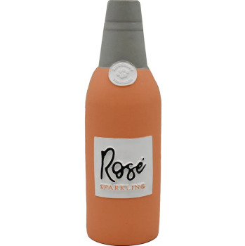 Jouet en latex en forme de bouteille de rosé pour chiens - Zippypaws
