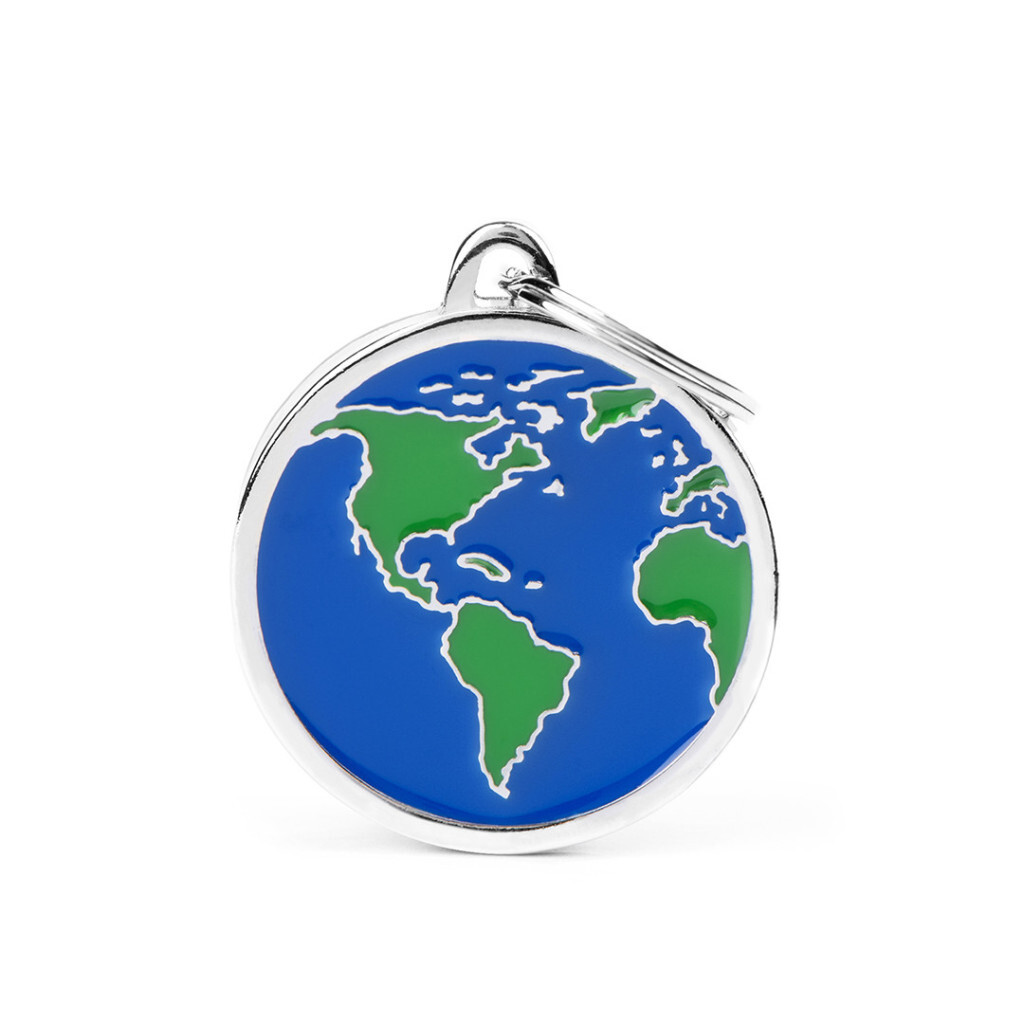 Tg2469 - Médaille pour animaux earth Charms - MyFamily