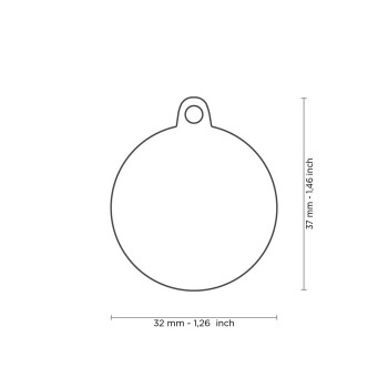 Médaille pour animaux dollar Charms - MyFamily