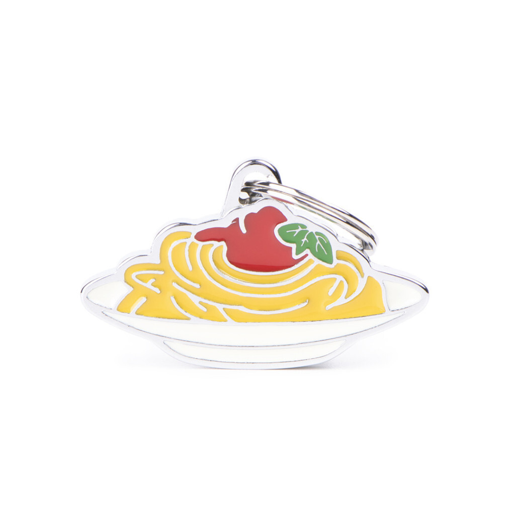 Tg2464 - Médaille pour animaux spaguetti Food - MyFamily