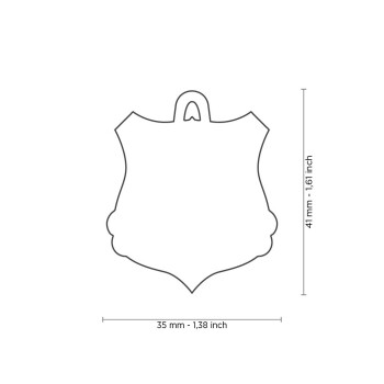 Médaille pour animaux badge Dog Agent - MyFamily