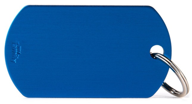 Médaille pour animaux militaire grand bleu - MyFamily