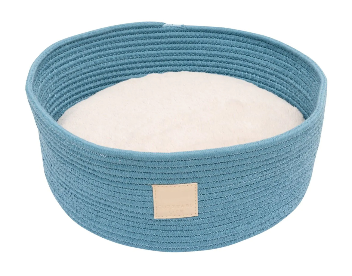 Fz0051 - Panier en corde bleu pour petits animaux - FuzzYard