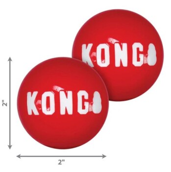 Balles pour chien résistantes - Kong Signature