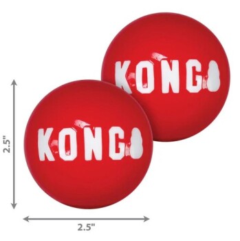 Balles pour chien résistantes - Kong Signature