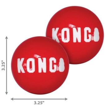 Balles pour chien résistantes - Kong Signature