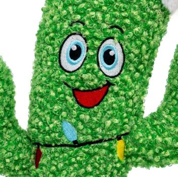 Peluche cactus de Noël avec herbe à chat pour chats - Kong