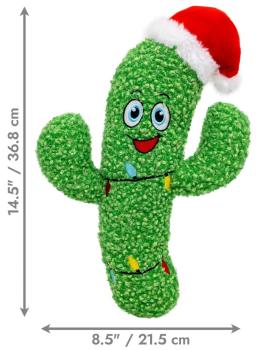 Peluche cactus de Noël avec herbe à chat pour chats - Kong