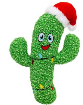Peluche cactus de Noël avec herbe à chat pour chats - Kong
