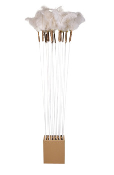 Agace chat sur baguette avec plume géante pour chat - Cat Love