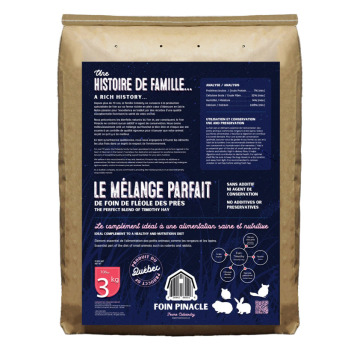 Foin de fléole des prés pour petits animaux - Foin Pinacle