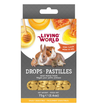 Pastilles au miel pour petits animaux - Living world