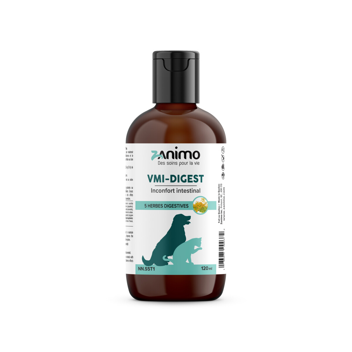 Z00150 - Santé intestinale VMI-Digest pour animaux - Zanimo