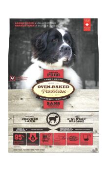 Nourriture sans grains pour chiens de grandes races à l'agneau - Oven-Baked Tradition
