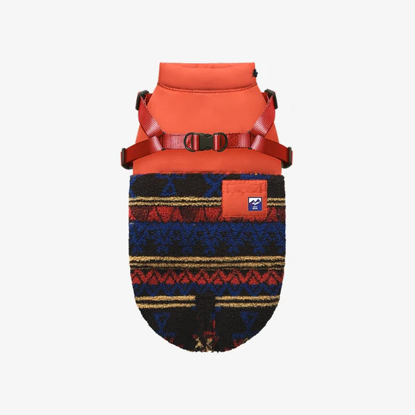 Fz1024 - Manteau Robson orange pour chien - Puppy Gallery