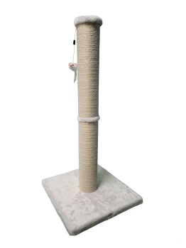Poteau 38'' blanc pour chat - Aristokatz