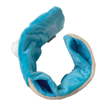 Peluche Hide'n Seek bleu pour chien - Foufit