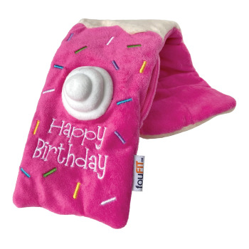 Peluche Hide'n Seek rose pour chien- Foufit