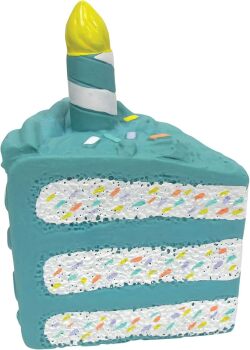 Gâteau anniversaire bleu pour chien - Foufit
