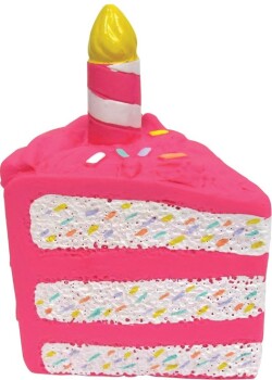 Gâteau anniversaire rose pour chien - Foufit
