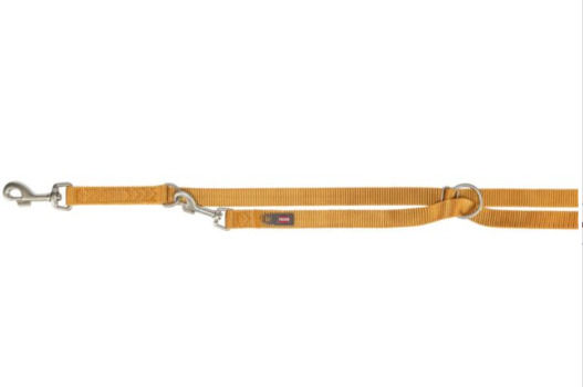 Laisse multi fonction curry pour chien - Trixie
