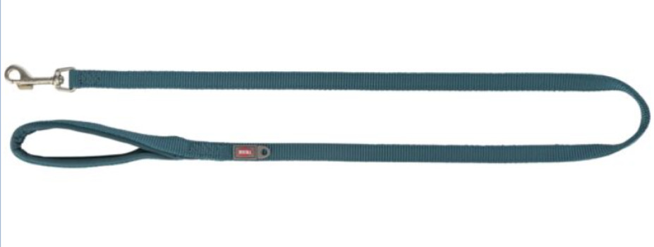 Laisse premium pétrole pour chien - Trixie