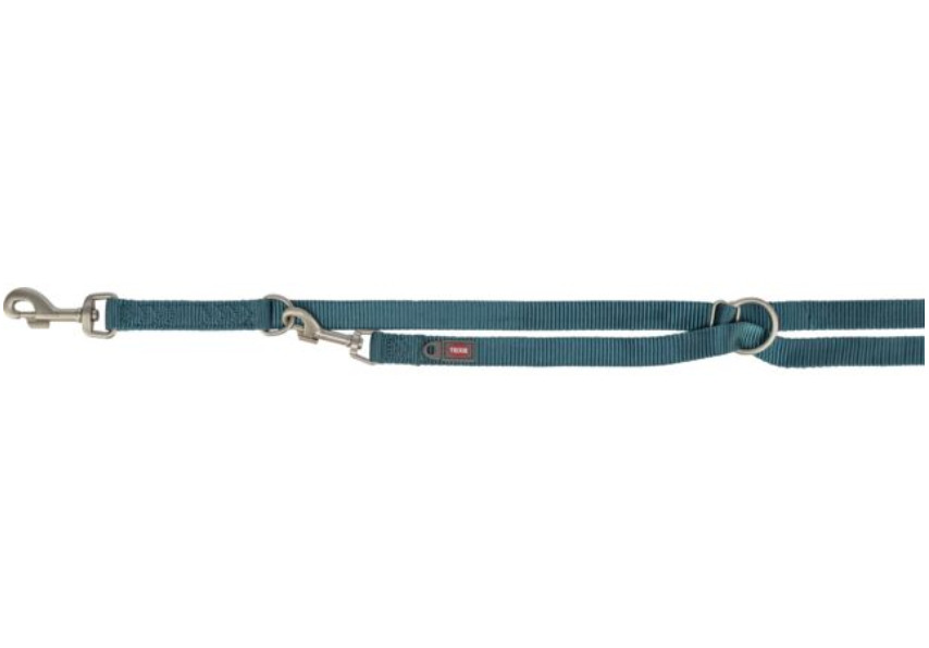 Y79026 - Laisse multi fonction pétrole pour chien - Trixie