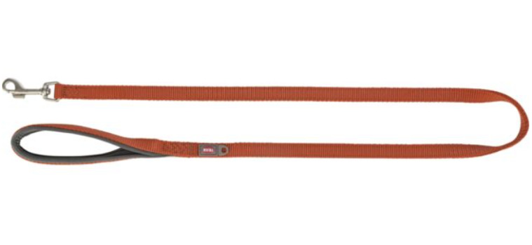 Laisse premium rouille pour chien - Trixie