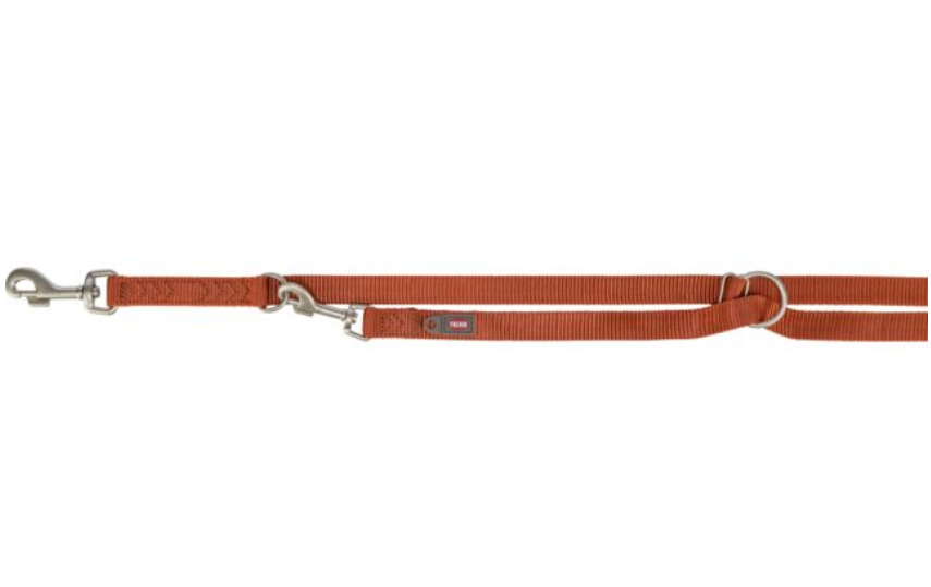 Y79046 - Laisse multi fonction rouille pour chien - Trixie