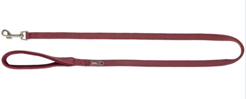Y79054 - Laisse premium sangria pour chien - Trixie