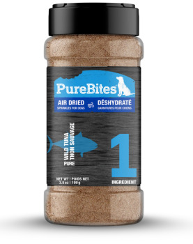 Gâterie à saupoudrer au thon sauvage pour chien - PureBites