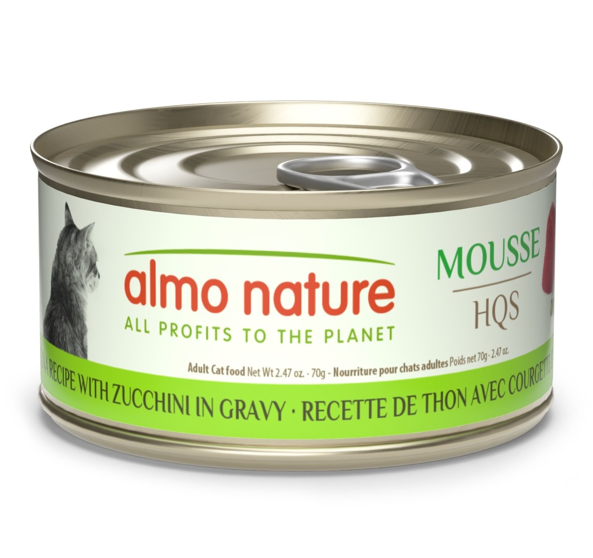 An1311 - Conserve pour chats mousse au thon et courgette - Almo Nature