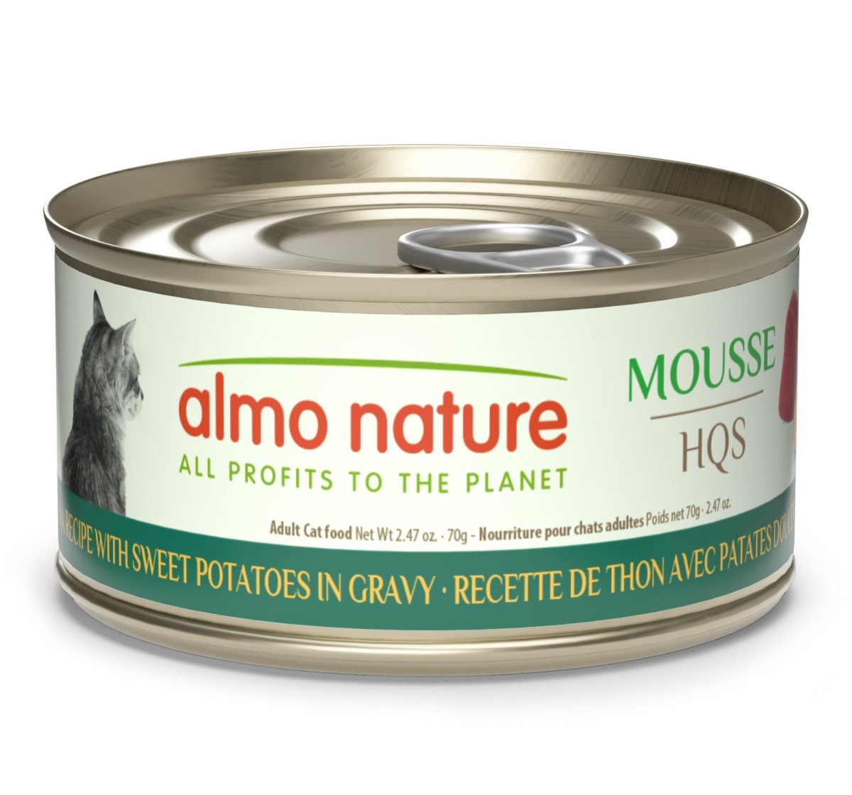 An1312 - Conserve pour chats mousse thon et patate douce - Almo Nature