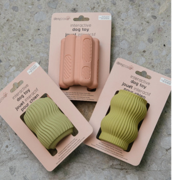 Jouet à mâcher pour chien vert jade - Dexypaws