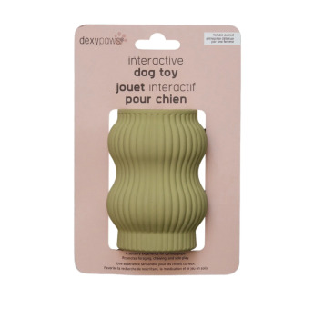 Jouet à mâcher pour chien vert jade - Dexypaws
