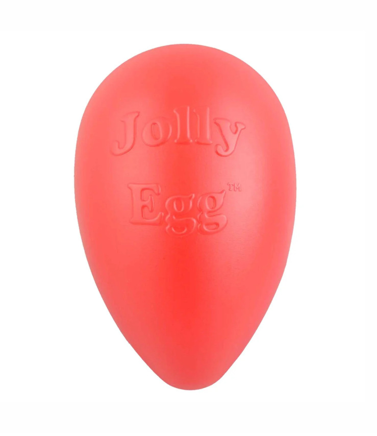 Fd01810 - Ballon jolly egg rouge pour chien - Jolly Pets
