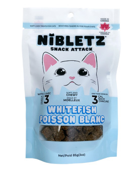 Gâterie molle pour chat à saveur de poisson - Nibletz