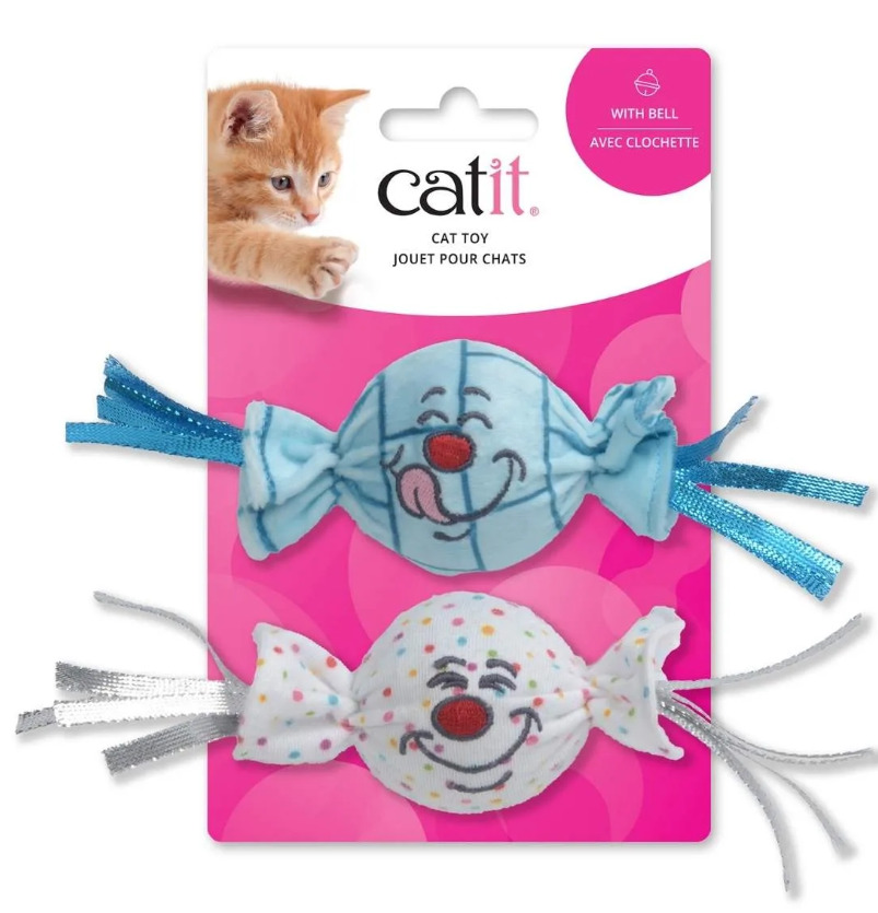 Hg43187 - Ensemble de jouet pour chat bonbons avec grelots - Catit