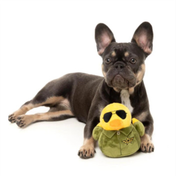 Peluche waddle squaddle Top Gun pour chien - Fuzzyard