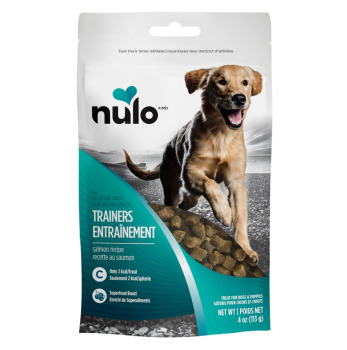Gâteries d’entraînement sans grains au saumon pour chiens - Nulo
