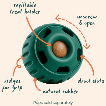 Jouet de léchage Pupsicle pour chiens - Woof
