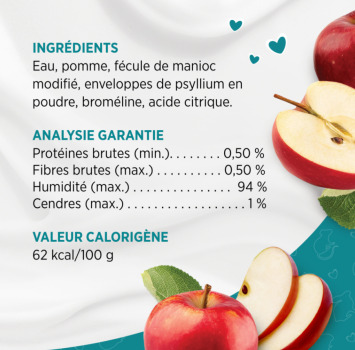 Tubes Lickables à la pomme pour petits animaux - Living World