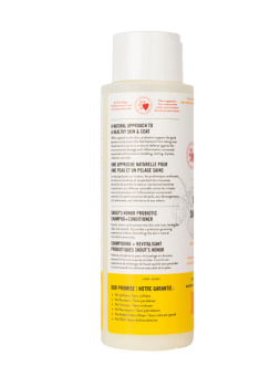 Shampooing 2 en 1 avec probiotiques au parfum de chèvrefeuille pour chiens - Skout's Honor